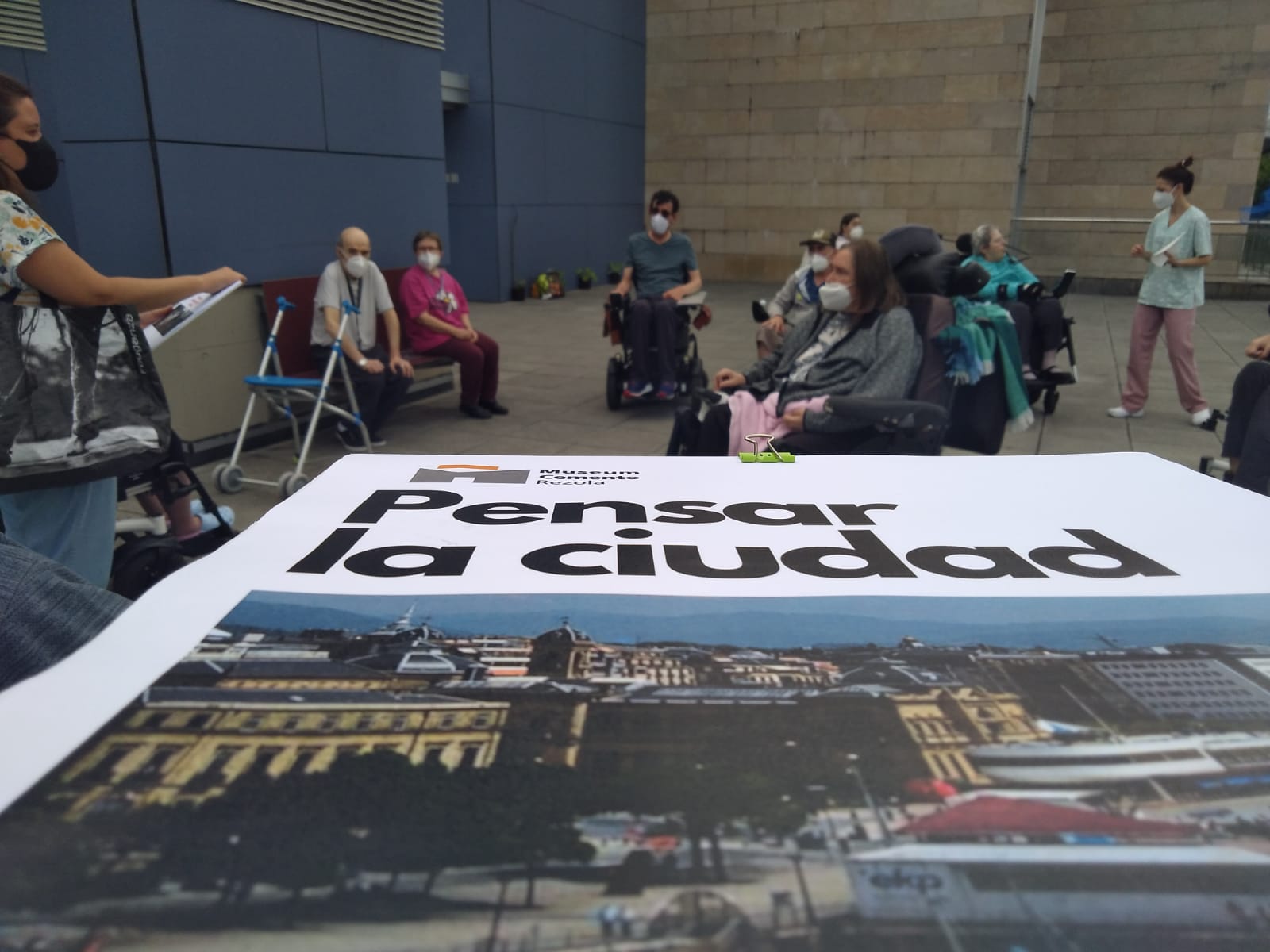 Museum Cemento Rezola e Iza Matia Fundazioa colaboran junto diversos colectivos de diversidad funcional en el proyecto "Pensar la Ciudad", para reflexionar sobre la transformación de la ciudad en un espacio accesible