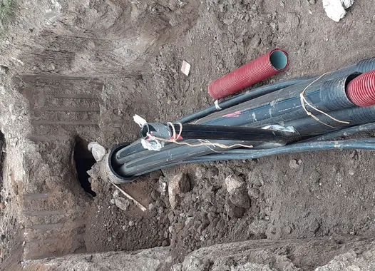 El mortero de alta conductividad CableCem ha supuesto la solución perfecta para el relleno del espacio anular de los cables soterrados que componen el Parque Eólico Virgen de Rodanas.